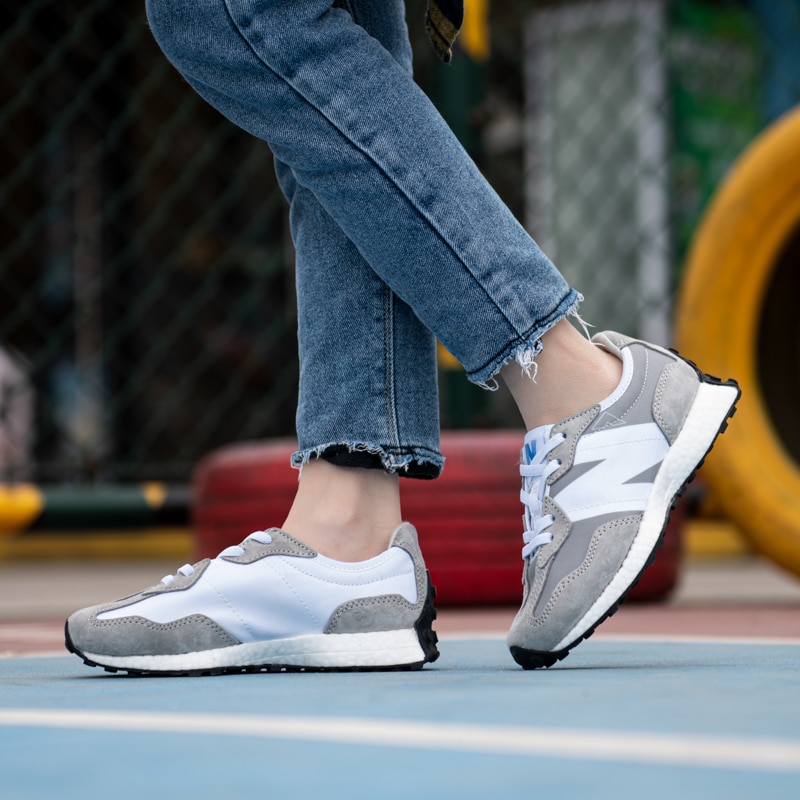 Fashionable Casual Sneakers For Men Ash with White S219-E3956 (STOCK ITEM-40% OFF) - Image 3